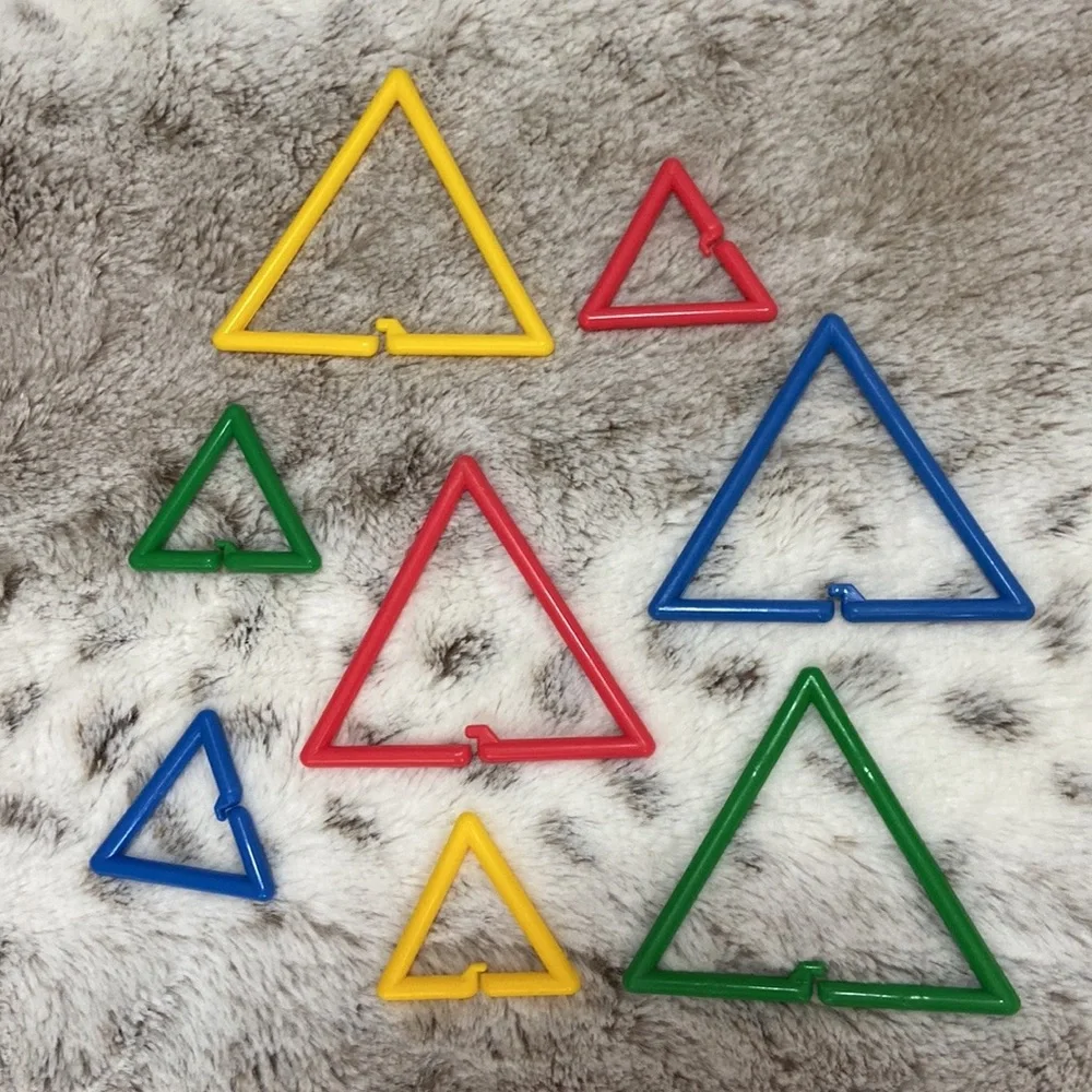 NWT! Colorful Shapes connectivity learning game educational preschool homeschool